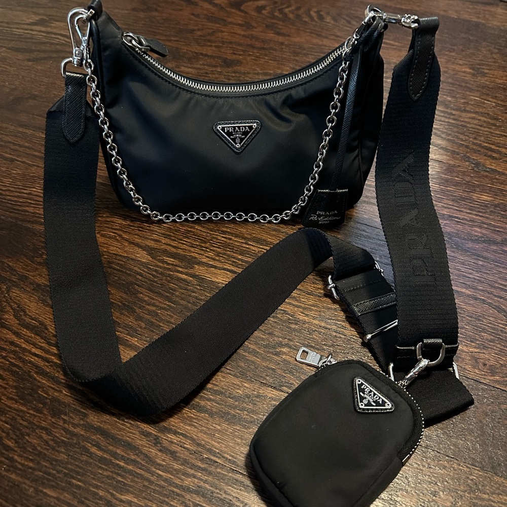 **SOLD** Prada Re-Edition 2005 Nylon Crossbody Bag 100% authentic